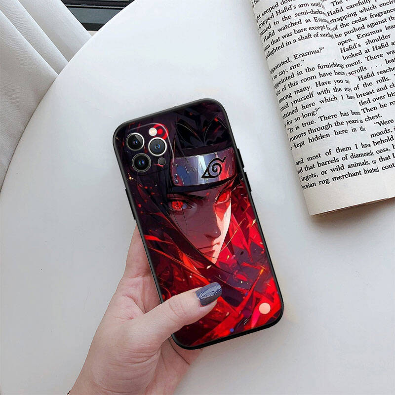 MH103 Naruto Uchiha Itachi Handyhülle für iPhone 7 8 11 12 13 14 15 16 17 16E XS Pro Max XR X SE Air