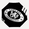 Automatischer Regenschirm im Chelsea Football Club Design, Leicht & Tragbar, 8 Speichen, Perfekt für Reisen im Freien, Geburtstage, Weihnachten, Geschenke.