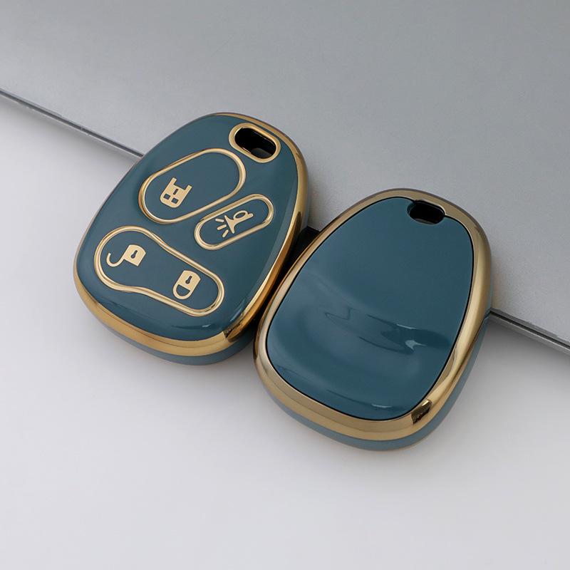 

4-Button Key Case for Chevrolet, Buick LeSabre, Cadillac DeVille