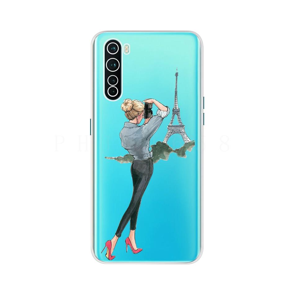 For Oneplus Nord Case AC2001 AC2003 Soft Silicone TPU Back Cover For One Plus Nord 1+Nord Phone Cases Oneplus Nord Fundas Bumper