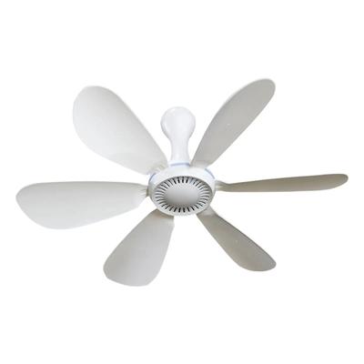 USB-Ventilator, Leiser 6-Blatt-Deckenventilator, 4-Gang-Hängeventilator für Campingbett, Camping, Outdoor, Hängezelte