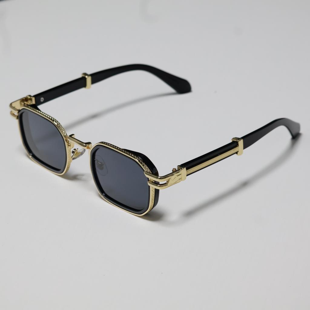 JYL TS Men's Retro Punk Square - Sun-Protective Sunglasses DG-98393