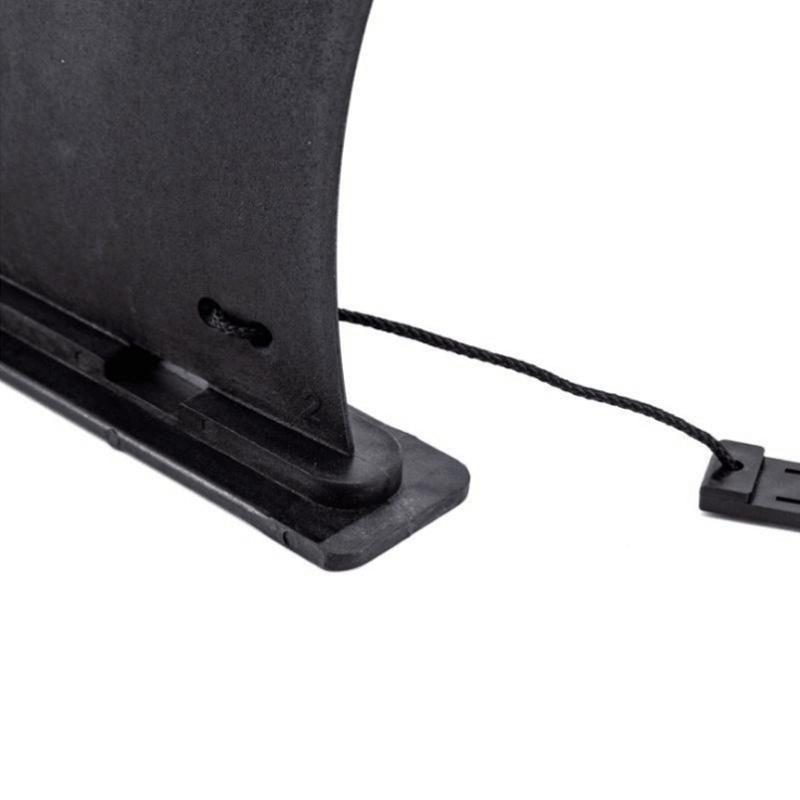 Prancha de surfe Paddleboard Snap-On Tailfin Boat Sup Slide-In Barbatanas grandes Divisor removível Leme