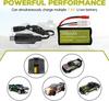 7.4V 3000mAh 15C 2S Li-ion Battery with JST-2P Plug and USB Charging Cable – for UDIRC UD1601 UD1602 SG1603 RC Car 1/10 1/12 1/16