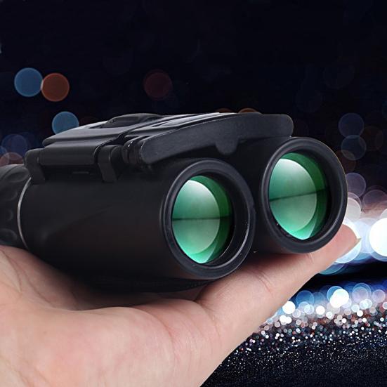 40x22 Mini Folding Binocular Telescope 2000M Long Range Portable Outdoor Travel Camping Hiking Hunting Bird Watching Concert Handheld Telescope