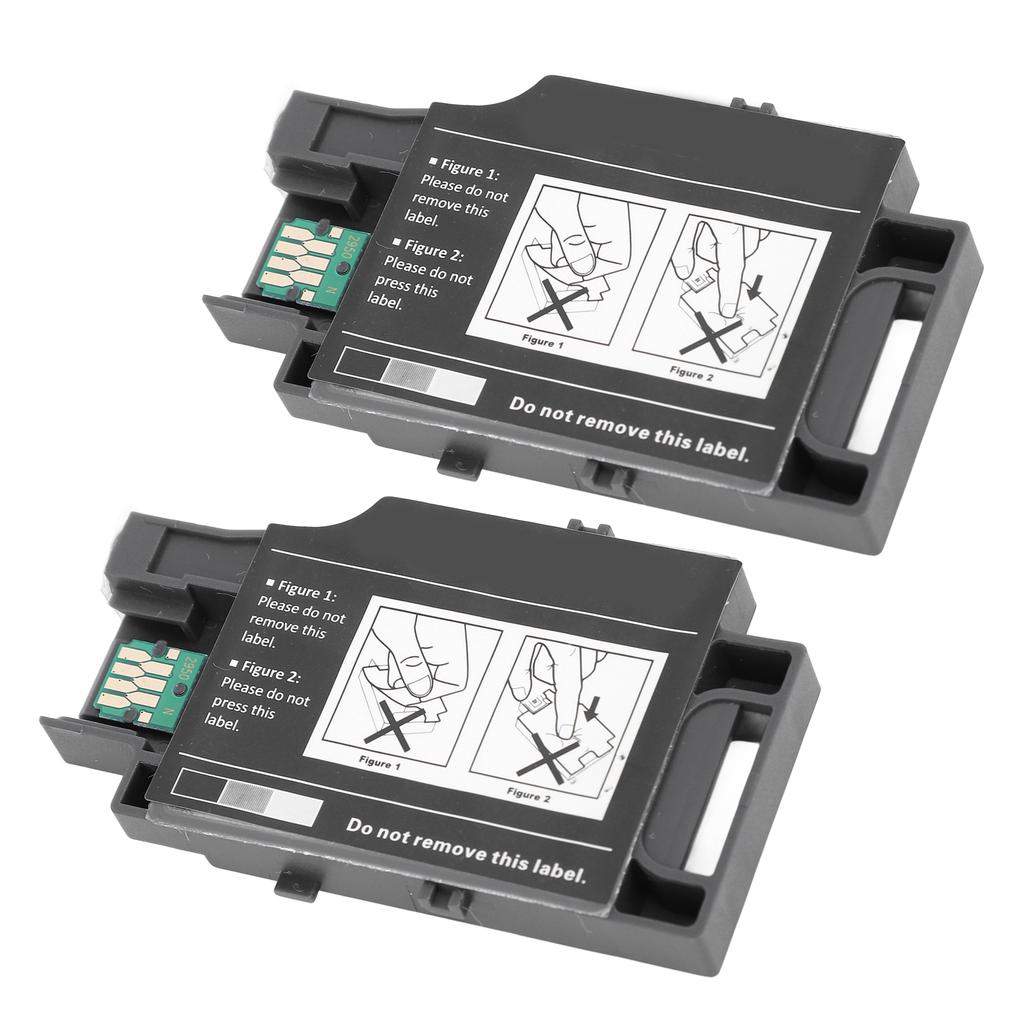 2Pcs Ink Maintenance Box Easy Ink Refilling Waste Ink Box for WF 100 WF 100W PX S05B S05W C13T295000 T295000