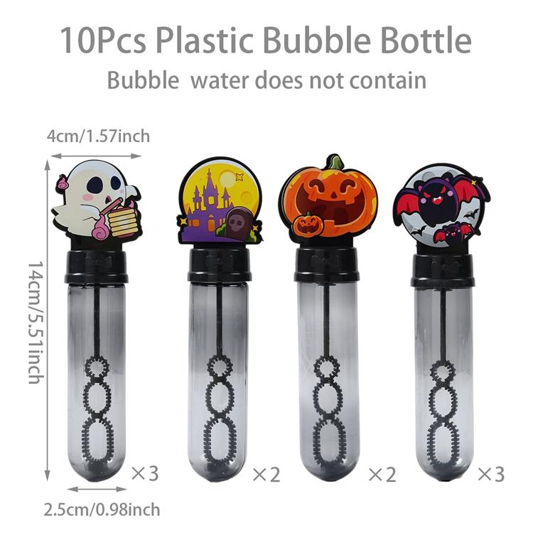 

Хэллоуин Мыльные пузыри Тыква Жуткая Тыква Летучая мышь Черная Палочка для пузырей Украшение для Хэллоуинской вечеринки 2024 Ужасные принадлежности для вечеринки