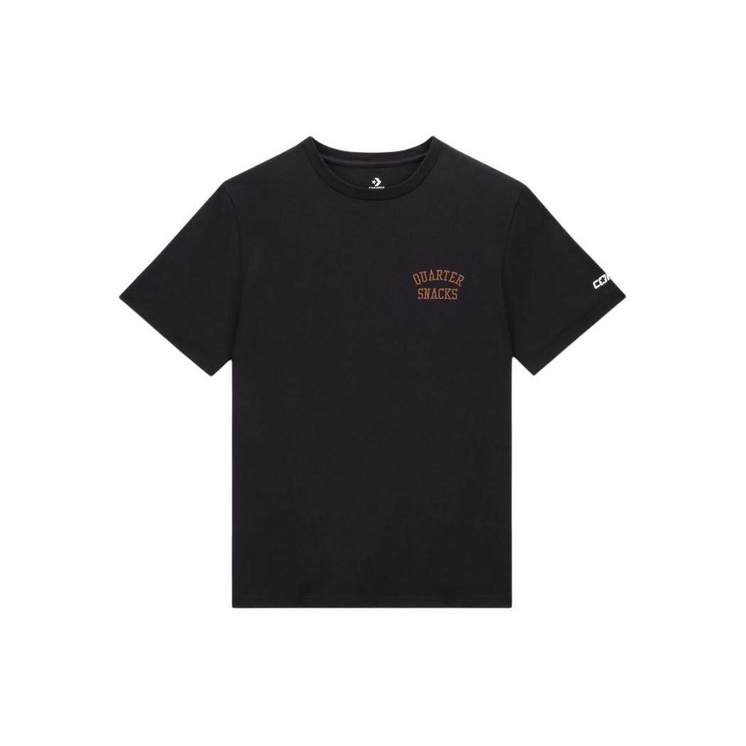 Converse CONS x Quartersnacks T-Shirt Asia Sizing Black Unisex 10026954-A01 L
