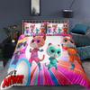 Super Kitties Duvet Cover Pillowcase Schattige Kat Bedding Set Adult Boy Girl Bedroom Decoration Single Double Size
