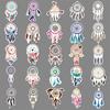 50 Dreamcatcher Waterproof Graffiti Stickers for Suitcases, Scooters, Computers, and Tablets