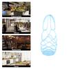 Multi-Use Silicone Wine Carrier Fine Workmanship Ideal for Hotel Bars Clubs Home Wine Bottle Coaster Mesh Holder