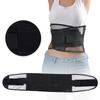 Breathable Adjustable Waistband Sports Fitness Waist Abdomen Support Correction Fixing BeltL Black