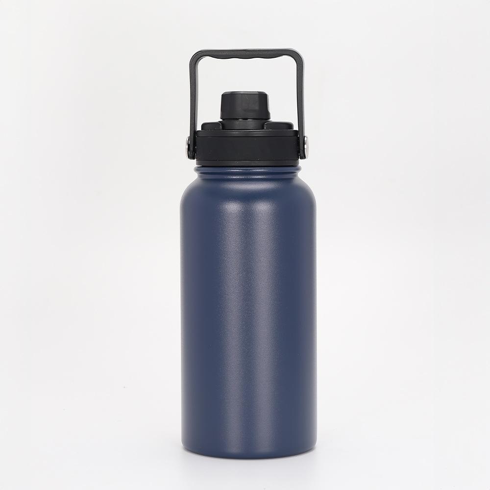 Fashion New High-Value Sports Thermos Bottle Stainless Steel Space Pot Thermos Cup Large Capacity 304 All Steel