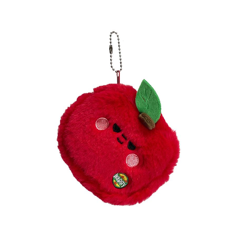 Apple Coin Purse Plush Wallet With Storage Pocket For Kids And Teens