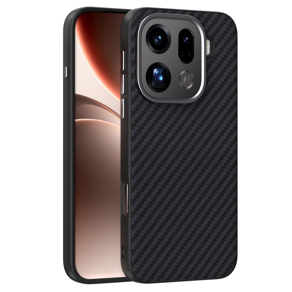 

ABEEL Для Oppo Find X9 Pro 5G Магнітний Чохол Задня Кришка з Текстурою Вуглецевого Волокна