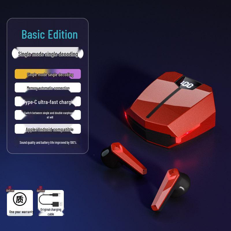 Wireless Bluetooth Gaming Earbuds, 2026 Model – High Sound Quality & Long Battery Life for PUBG.