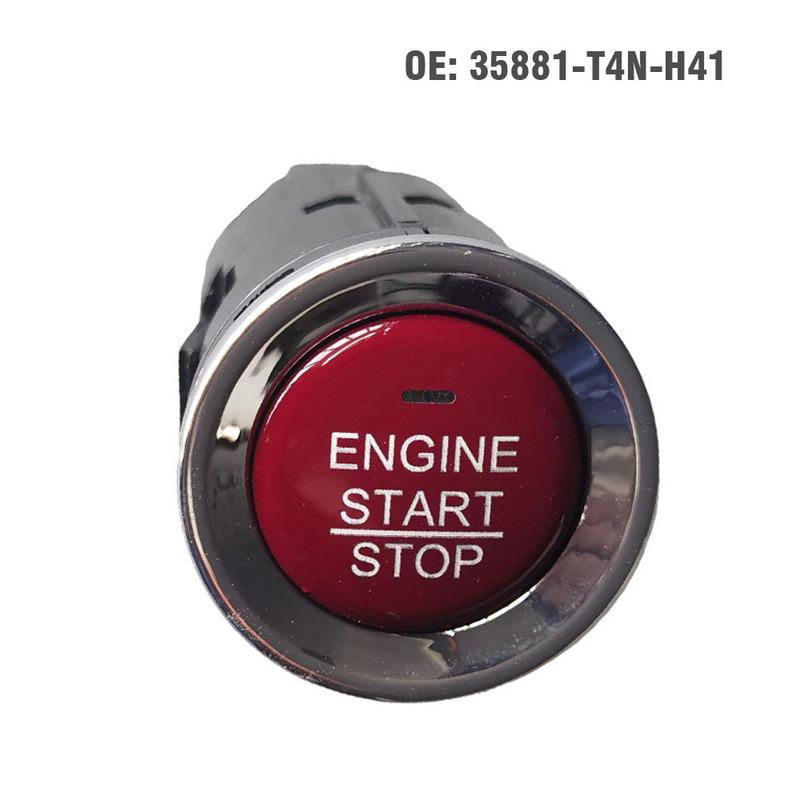 

Start Stop Push Button Engine Ignition Switch Red 35881-T4N-H41 For Honda X-RV HRV FIT City Jade odyssey 2015 2016 2017