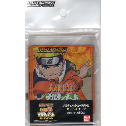 Data Carddass NARUTO Ultimate Card Battle Card Sleeves