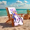 1Pc Futuristic Fashion Trio Beach Towel Quick Dry Multiuse For Beach Pool Gym Yoga Home Travel Christmas Halloween Xmas Gift L1261