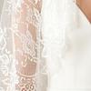 Velo di Pizzo Rete ad Alta Densità Forma Rigida Accessorio per Capelli da Sposa con Raffinati Bordi Floreali Aspetto Retrò Elegante per Matrimoni Halloween Gotico