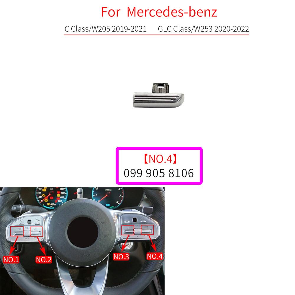 

2025 Hot Racing Grills Car Multi-Function Steering Wheel Control Switch Button For Mercedes Benz C GLC-Class W205 W253 C200 C260