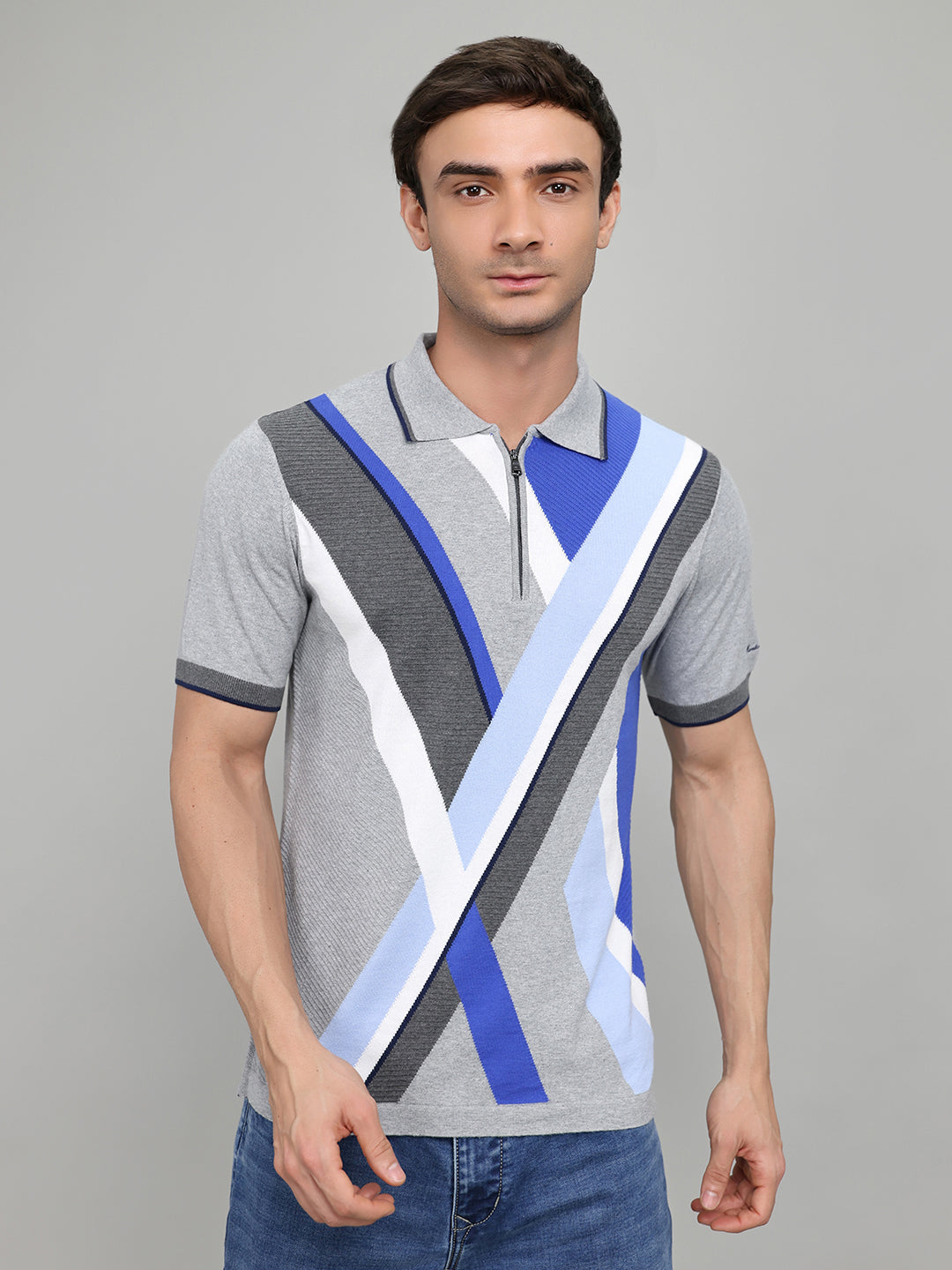 Monte Carlo Men Smart Fit Grey Tshirt L серый