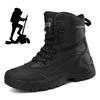 Waterproof Outdoor Sport Hiking Shoes for Men Leather Non-slip Climbing Sneakers Mountain Tactical Mens Trekking Boots