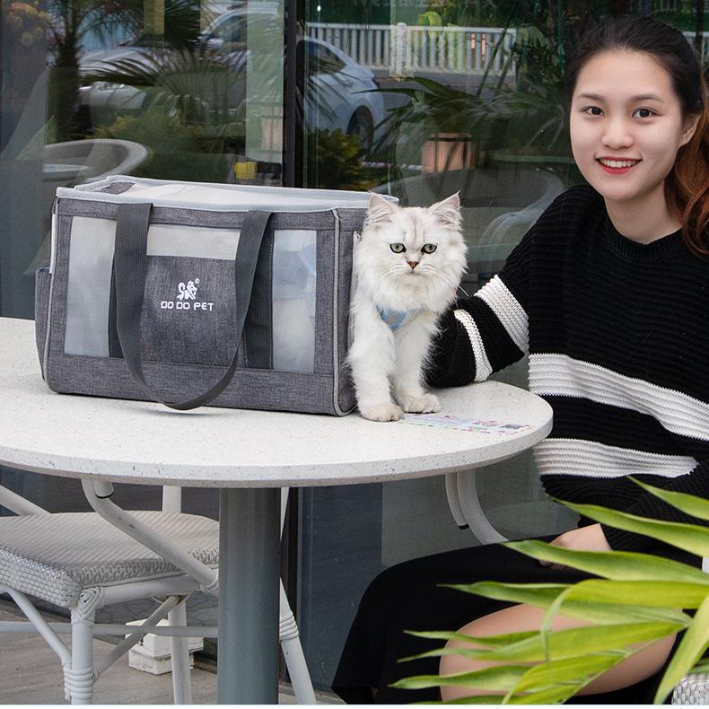 

Дышащая сумка для кошек, ветрозащитная теплая сумка для домашних животных, портативная переноска для собак, сумка-переноска для кошек Тедди, чихуахуа, корги