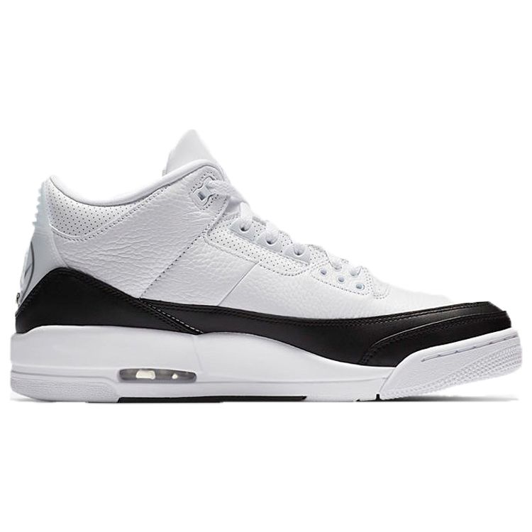 Fragment Design X Air Jordan 3 Retro SP White Unisex Sneakers Black DA3595-100