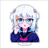 16CM Anime Cosplay Acrylic Stand Ornaments Gawr Gura Figure Stand Halloween Christmas Fans Gifts