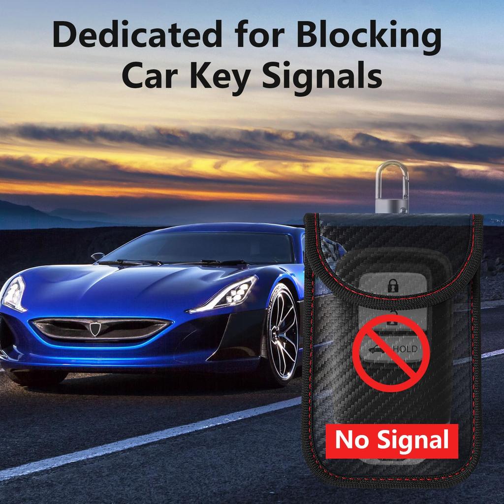 [Amzpas] Radio Wave Blocking Relay Attack Prevention Key Case, Car
