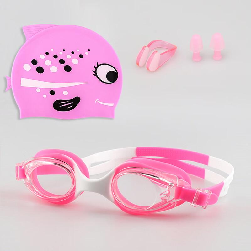 Alliance Messenger Kids Waterproof Swim Goggles & Cap Set