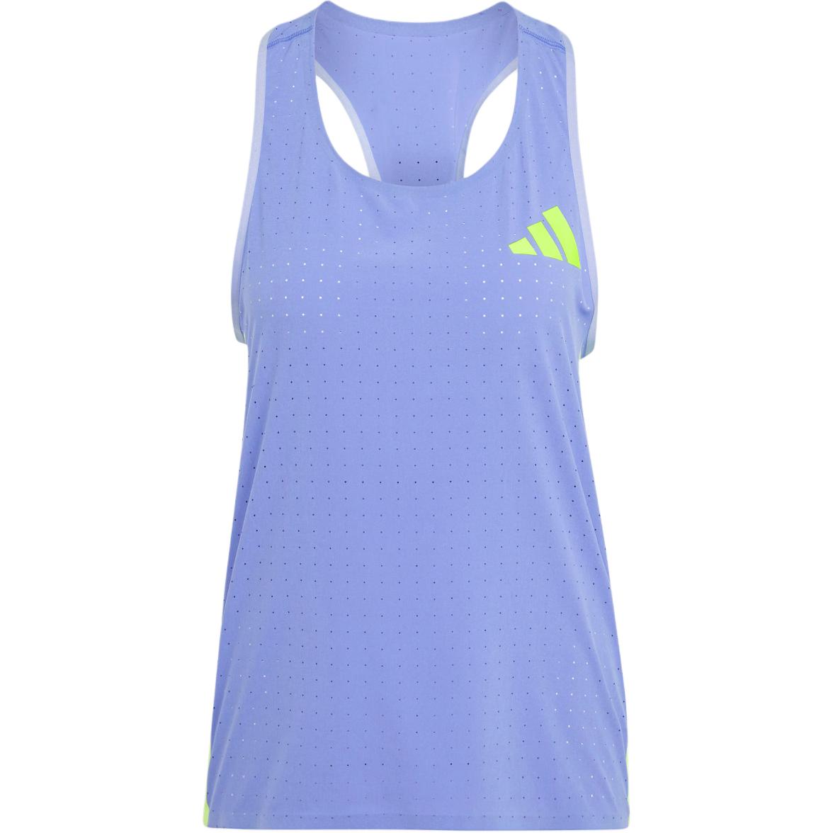 

Adidas Adizero Беговая майка Мягкий удобный дышащий спортивный жилет Женские топы Синий IT4561 XL