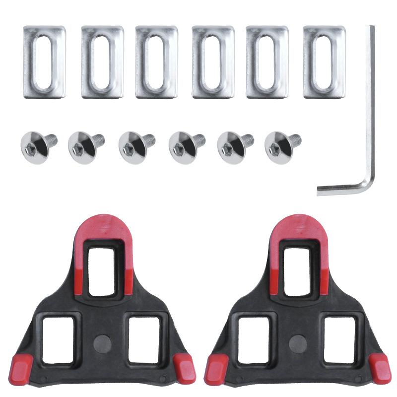 

Шипы и замковые пластины для шоссейных велосипедных туфель | Надежная система блокировки педалей | Аксессуары для велосипедной обуви для горного велосипеда/шоссейных велосипедов | Легко устанавливаемое прочное оборудование красный