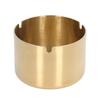 Ashtray Stainless Steel Thick Plating Copper Color Household Dust Collector Decoration