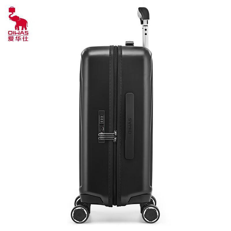 OIWAS PC Hardside Carry-On Luggage with Shock-Absorbing Spinner Wheels
