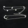 5Pcs/Set Fashion Women Snowflake Moon Star Alloy Bracelet Bangle Jewelry Gift