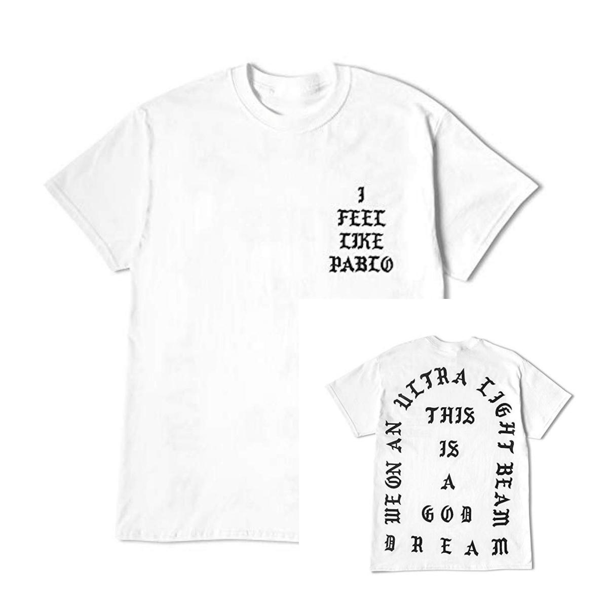 

2026 Kanye West Tshirt Summer Unisexs and Womens Cotton Y2K Clothing Hip Hop Fashion Oversize Short Sleeve Top Streetwear M