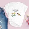 2024 New Arrival Little Prince Printed T Shirt Round Neck Short Sleeve Tshirt Female Harajuku Ladies Tshirts Casual Tee