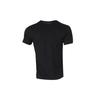 Nike T Shirts Men's Black Crew Neck Moderate Straight Fit (Unisex) T-Shirts CJ4612 010