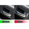 Dry Carbon Fiber Interior Door Handle Bowl Panel Trim For 08-14 Dodge Challenger