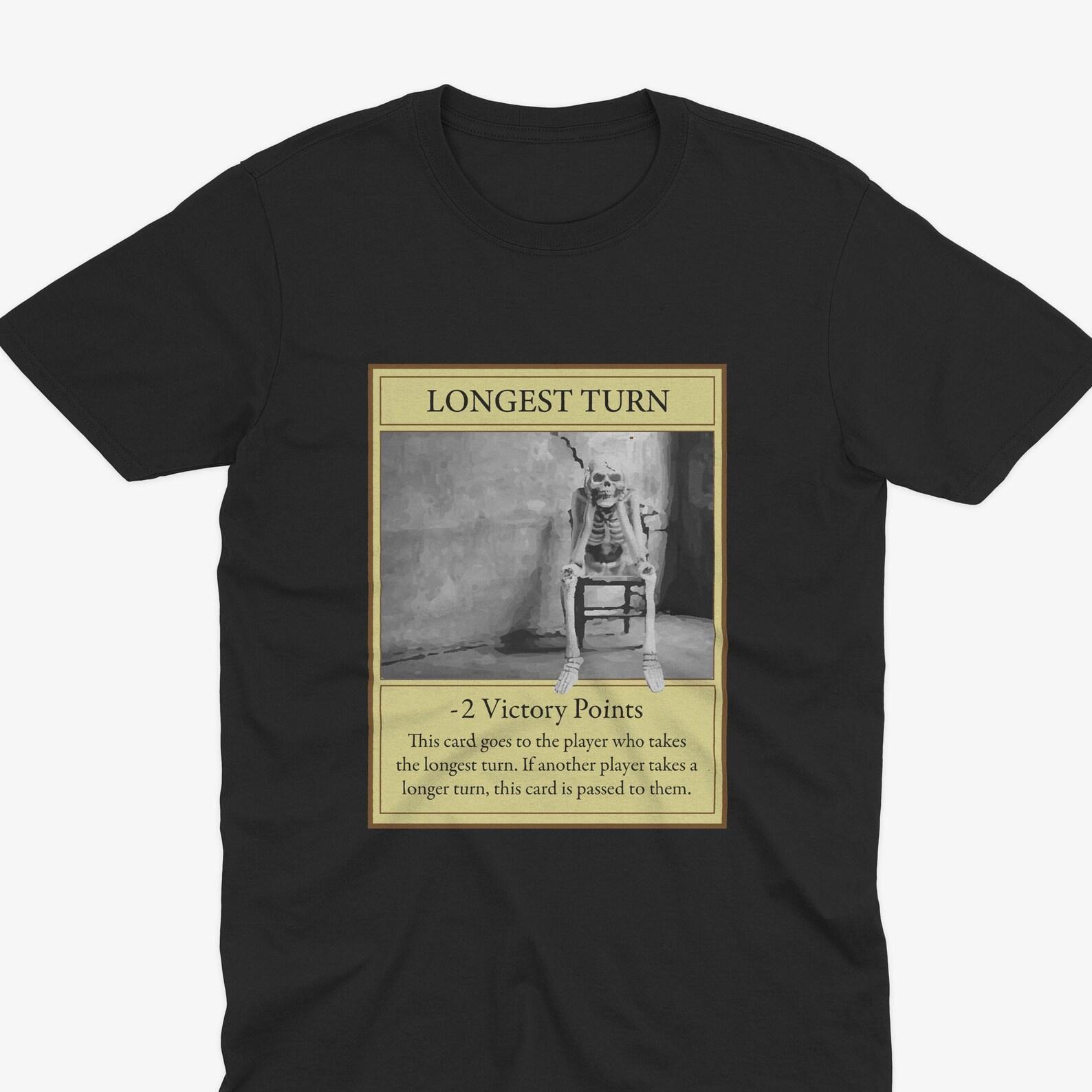 Funny LONGEST Turn Board Game T-Shirt, Catan T-Shirt, Board Game Lover, Catan T-Shirt, Funny Board Game, Settlers of Catan, Board Game Gift M