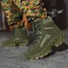 Men Army Boots Tactical Boots Mens Military Desert Waterproof  Ankle New Men Outdoor Combat Boots Work Safety Shoes Hiking Shoes