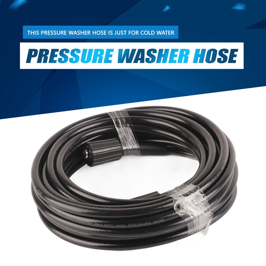 10M Pressure Washer Hose Replacement Extension Hose M22 Cleaning  0 PSI 33 Feet for   with M22 Connector Thread NPT Thread Cold Water 60 celsius