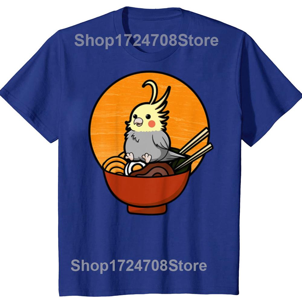Cockatiel Cockatoo Bird Parrot T Shirts Graphic Cotton Streetwear Short Sleeve Birthday Gifts Summer Style Tshirt Mens Clothing