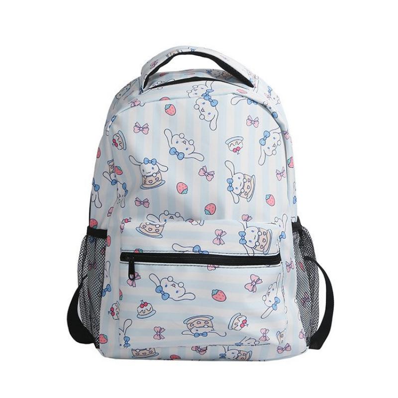 Schoolbag Campus Sense Cute Trend Niche Versatile School Bag Printed Cartoon Student Female Backpack Lightweight Large Capacity Backpack