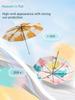 Paradise Umbrella Silver Coated Sun Protection Uv Protection Parasol 70% Off Fold Portable Lightweight Dual-Use Sun and Rain Umbrella for Women