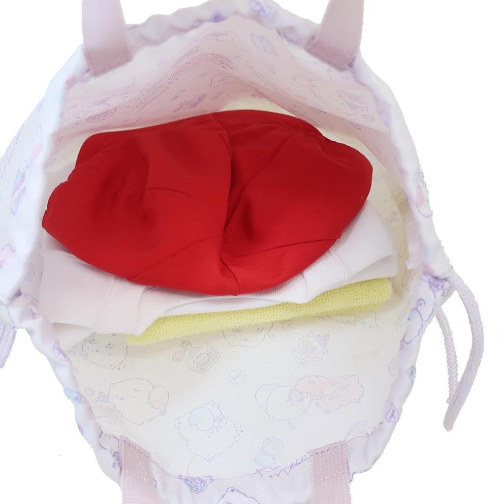 Fluffy Cat Print Knapsack