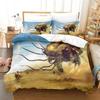 New Anime Robot Bedding Set Single Twin Full Queen King Size Bed Set Adult Kid Bedroom Duvet cover Sets 3D Print Bed Sheet Set