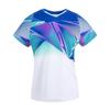 T Shirt Women's White Blue AAYS130-1